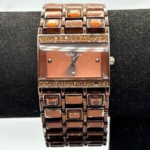 Y2K Brown Style&Co Watch